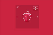 Minimal Food Icons, an Outline Icon by Vineta Rendon (Thumbnail 3 of 9)