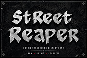 Street Reaper – Gothic Font, a Blackletter Font by Wow Magic (Thumbnail 1 of 5)