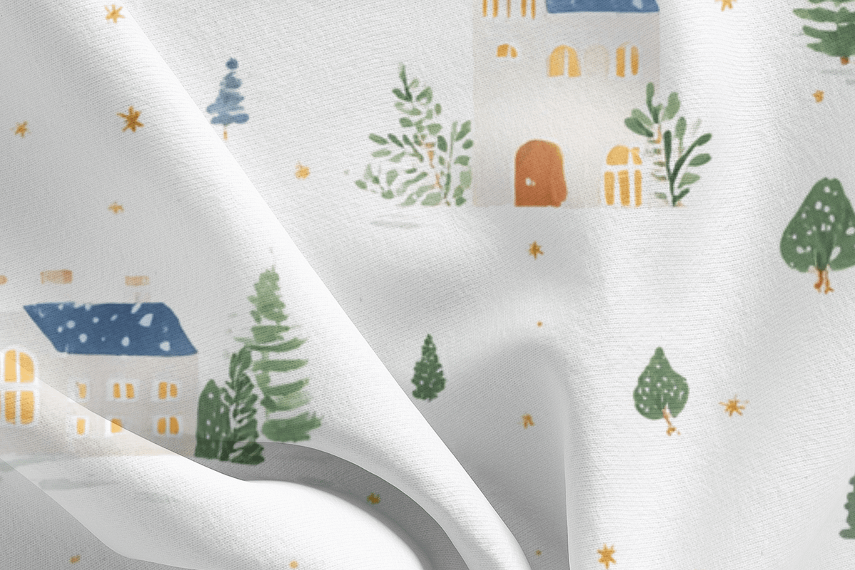 Christmas Winter Village Pattern, a Pattern Graphic by Pati Charm Studio (Photo 7 of 7)