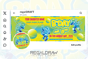 Birthday Social media Template, a Social Media Template by regalDRAW (Thumbnail 2 of 4)