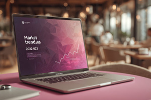 Laptop displays market trends 2022 d, a Photo by Pixeness Studio