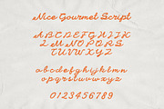 Nice Gourmet; Font Duo, a Handwritten Font by Eko Bimantara (Thumbnail 9 of 10)