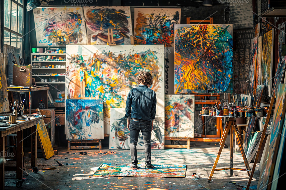 85 Artists in studio, an Arts & Entertainment Photo by Handmadefont (Photo 87 of 88)