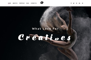 Creative Photography HTML Template