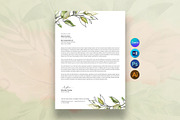 Letterhead Template, a Stationery Template by DesignDevisers (Thumbnail 1 of 10)