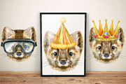 Sable portraits, an Animal Illustration by Watercolor fantasy (Thumbnail 3 of 5)