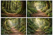Green Path Digital Backdrop BUNDLE, a Layer Style Add-On by Wild Honey Design Co. (Thumbnail 4 of 4)