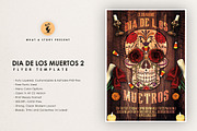 Dia De Los Muertos 2, a Flyer Template by What a Story (Thumbnail 1 of 5)