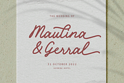 Lonelline, a Script Font by artism_design (Thumbnail 6 of 6)