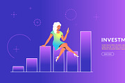 Investments & Analytics graphs, a Finance Illustration by Julia Tim (Thumbnail 3 of 5)
