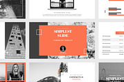 Simplest Slide PowerPoint Template, a Presentation Template by Wipavee (Thumbnail 1 of 4)