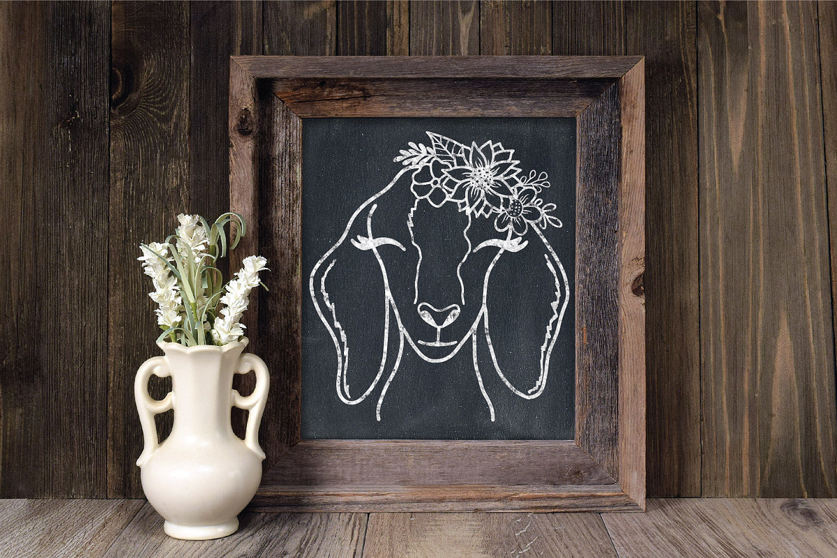 Farm Animals SVG Bundle, an Animal Illustration by OldMarket Designs (Photo 6 of 7)