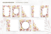Delicate Wildflowers and Gold Leaves, an Illustration by Hanna's ArtLab (Thumbnail 4 of 7)