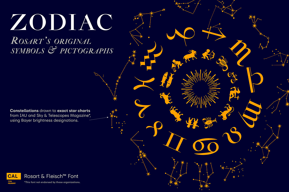 Rosart & Fleisch Hi Res ALL:10 FONTS, a Serif Font by California Type Foundry (Photo 3 of 13)