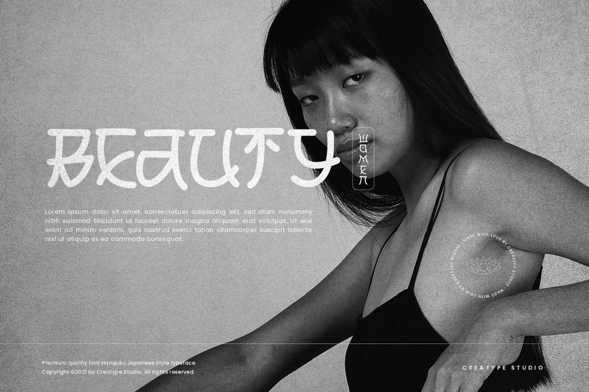 Harajuku Japanese Business Font, a Font by Creatype Studio (Photo 7 of 10)