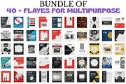 40 Editable Flyer Templates, a Flyer Template by Crox Studio | Digital (Thumbnail 2 of 4)