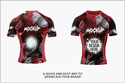 Short Sleeve Compression T-shirt PSD, an Apparel Mockup by Bruno's Shop (Thumbnail 2 of 4)