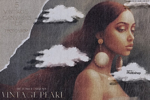 Vintage Pearl Photoshop Overlays