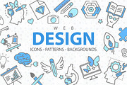 Web Design: Icons, Patterns and More, an Outline Icon by Daria Volyanskaya (Thumbnail 1 of 7)