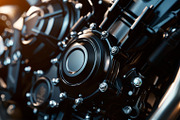 31 Motorcycle engines, a Transportation Photo by Handmadefont (Thumbnail 16 of 33)
