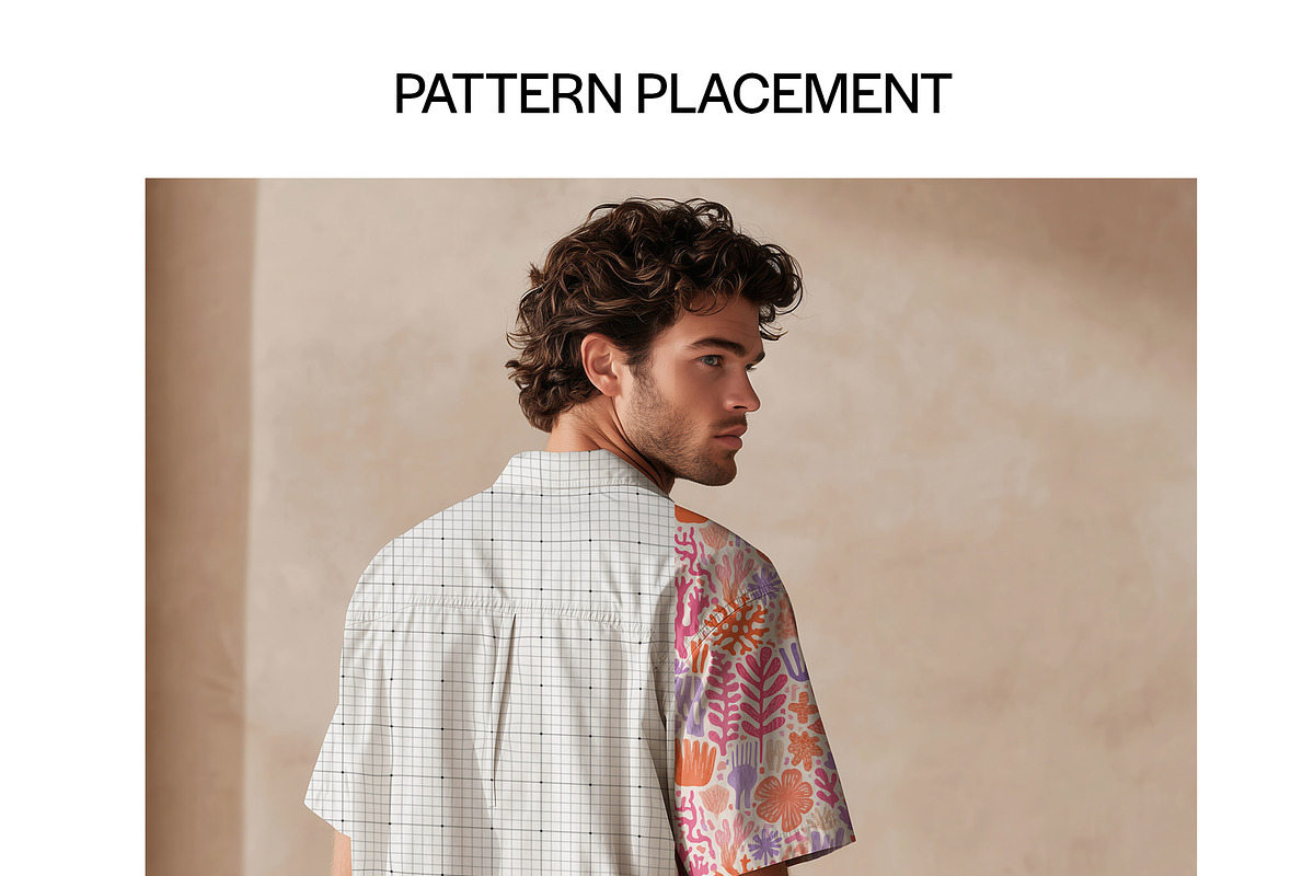 Men's Short Sleeve Shirt Mockup, an Apparel Mockup by 1001 mockups (Photo 3 of 10)