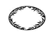 Botanical Oval Wreath Frame Bundle, an Illustration by Designer_Momina (Thumbnail 35 of 51)