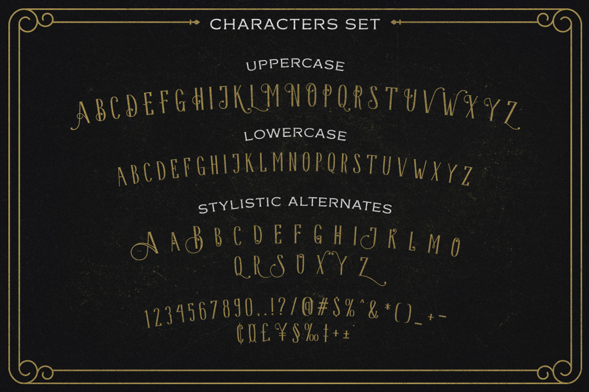 HavaShine Typeface with Extras preview 4
