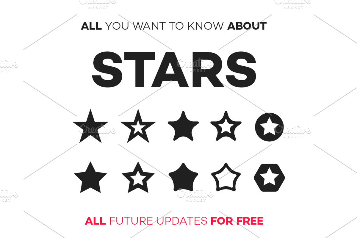 Stars. Mega Bundle., an Icon by Alexey Yarkin (Photo 2 of 13)