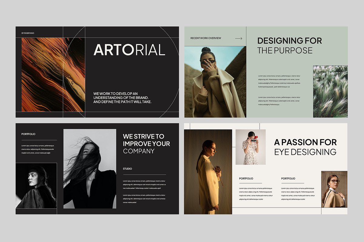 ARTORIAL - Powerpoint Template, a Presentation Template by rgbryand