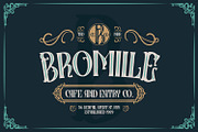 Cravery, a Script Font by Vintage Division (Thumbnail 3 of 10)