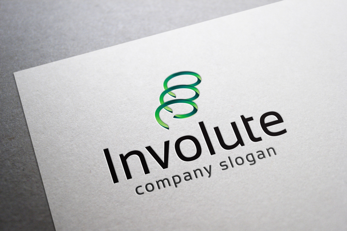 Involute Logo, a Branding & Logo Template by EmilGuseinov