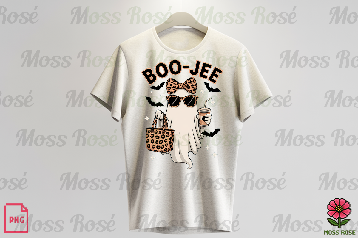 Boo-Jee Ghost with Accessories, a Graphic by Moss Rose (Photo 3 of 3)
