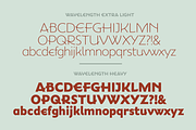 Wavelength Font Family, a Sans Serif Font by Mysterylab Designs (Thumbnail 3 of 6)