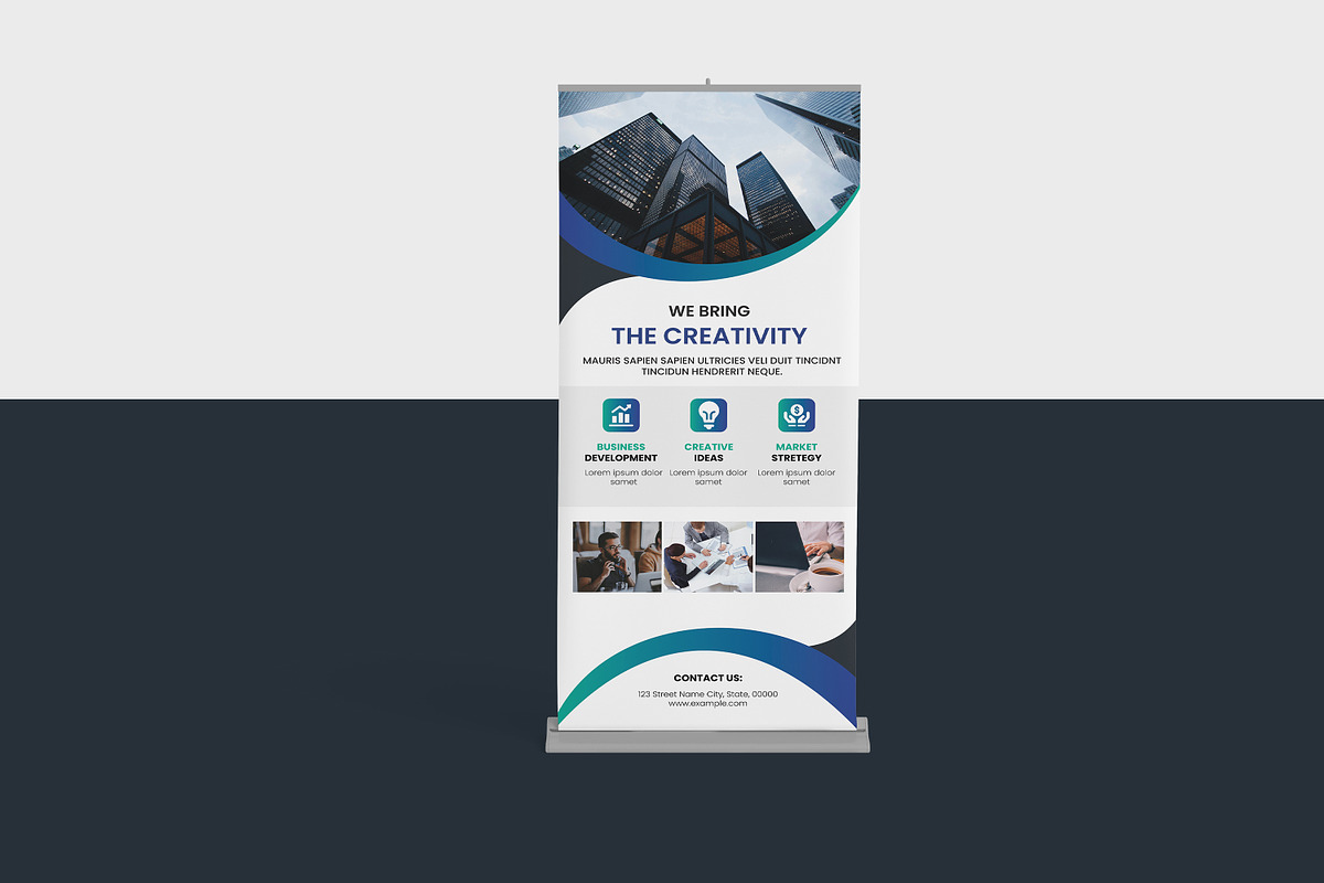 Business Roll-Up Banner, a Stationery Template by Template Shop (Photo 3 of 4)