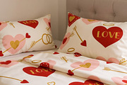 Valentine Love Seamless Pattern, a Pattern Graphic by Pulsecolor (Thumbnail 10 of 10)