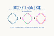 Blue Floral Clipart for Weddings, a Decorative Illustration by Hello Holly Studio (Thumbnail 7 of 10)