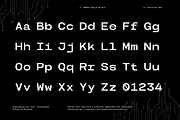 TBJ Serial Port Modern Grid Perfect, a Sans Serif Font by Taboja Studio (Thumbnail 2 of 14)