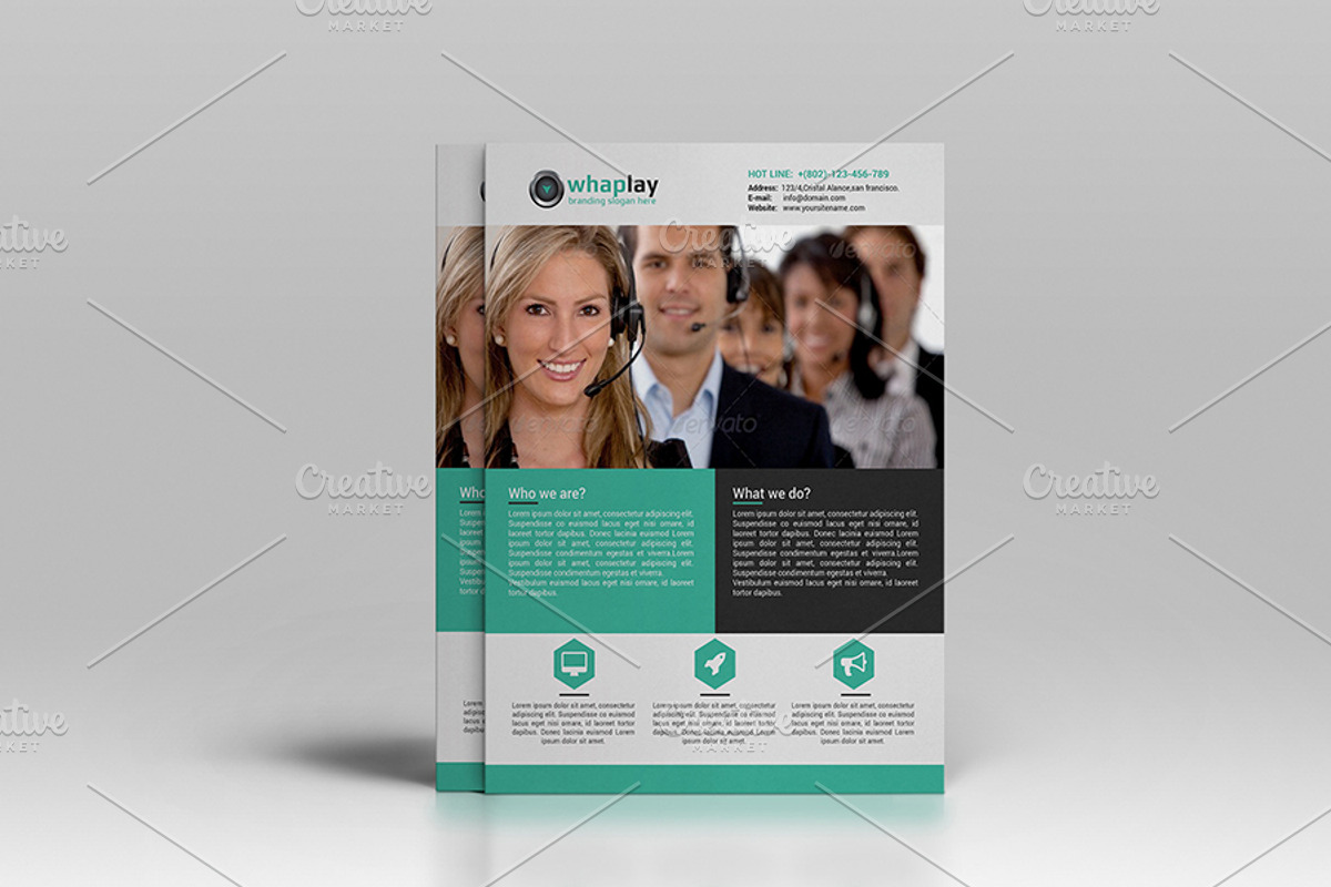 Corporate Flyer- MS word, a Flyer Template by Cristal Pioneer (Photo 10 of 17)