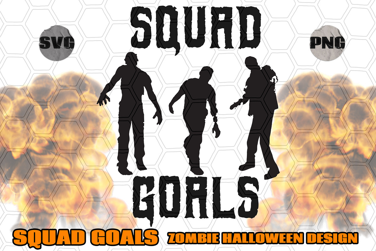 Zombie Halloween Clipart Vector SVG, an Object Graphic by AlexandHer Digital Art (Photo 2 of 5)