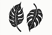 Leaf Earring Silhouette Bundle, an Object Graphic by Creativeshirt (Thumbnail 15 of 16)