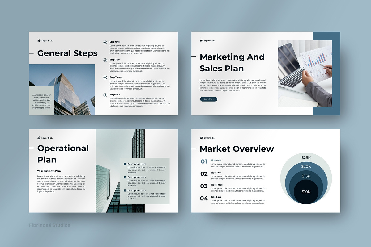 Skylar Business Proposal PowerPoint, a Presentation Template by FIBRINOSÄ (Photo 3 of 8)