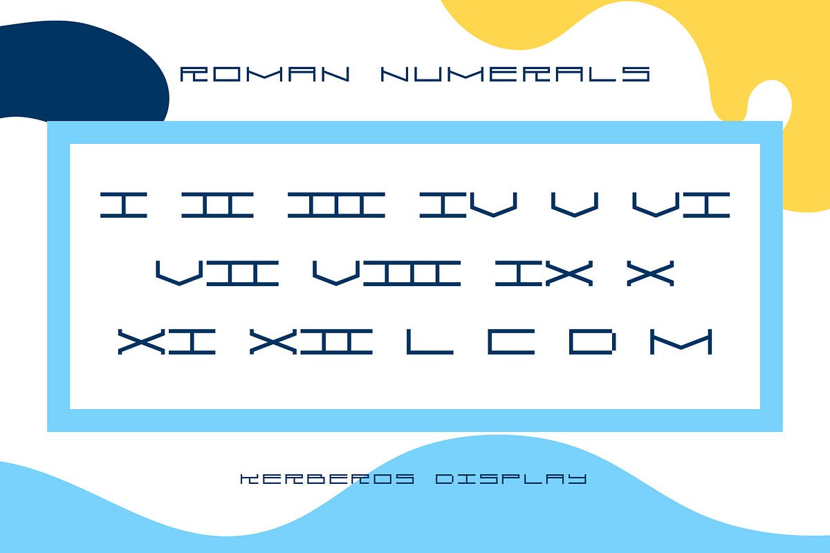 Kerberos Display Font, a Sans Serif Font by alpercakici (Photo 15 of 17)