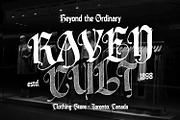 Drakewyn, a Blackletter Font by din-studio.com (Thumbnail 6 of 12)