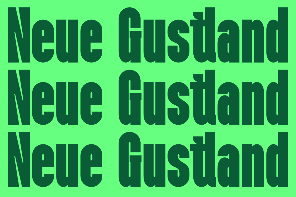 Neue Gustland Modern Condensed Font, a Sans Serif Font by QR Design Studio (Photo 8 of 13)