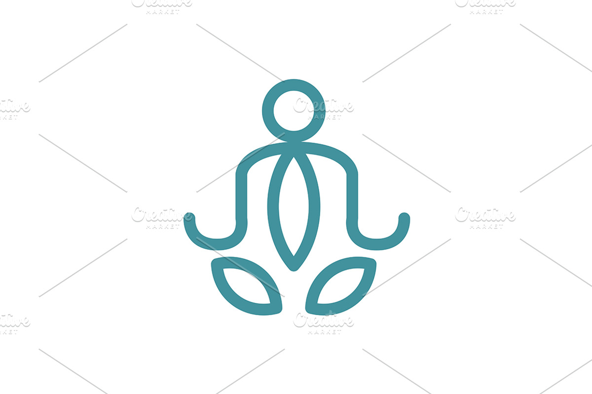 20 Logo Yoga Templates Bundle, a Branding & Logo Template by Friendesigns (Photo 19 of 21)
