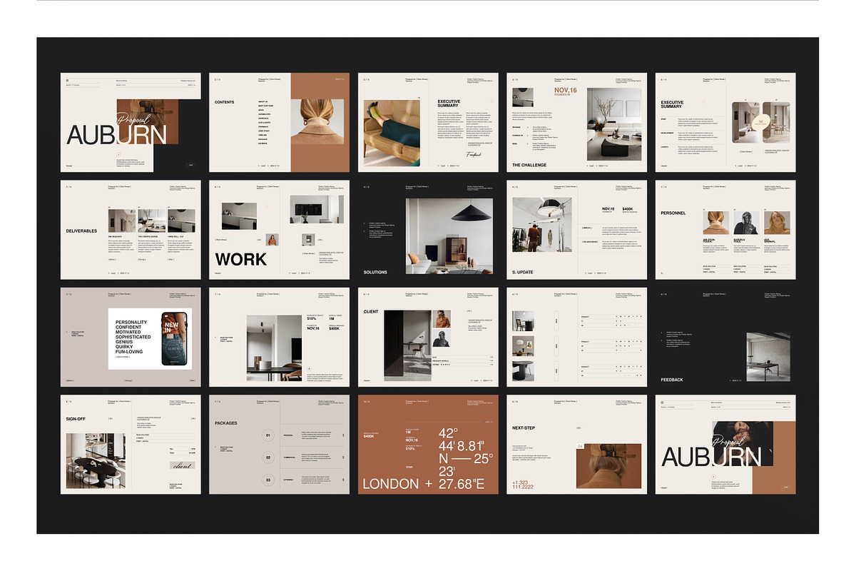 Brand Proposal Template, a Brochure Template by GoldenPixelStudio (Photo 10 of 10)