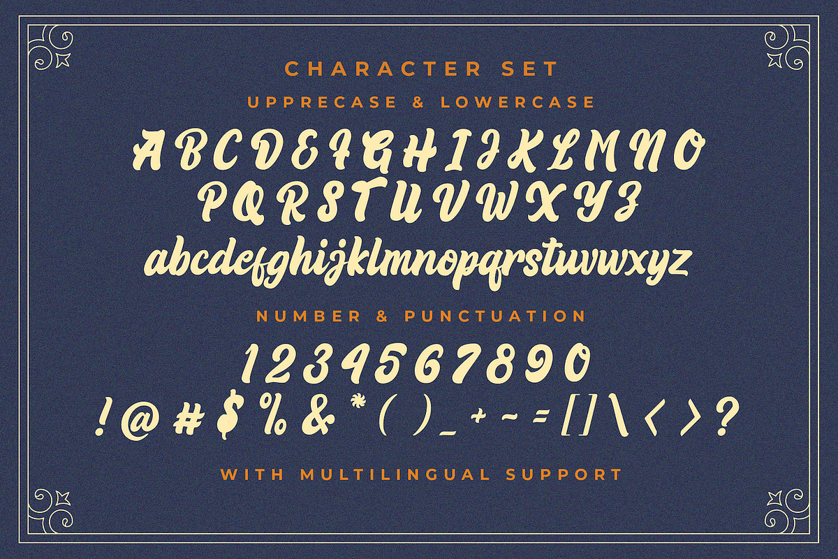 Rizta Hafiq - Retro Bold Script Font, a Script Font by StringLabs (Photo 13 of 14)