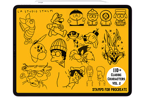 Classic Characters Vol.2 - Stamp Set