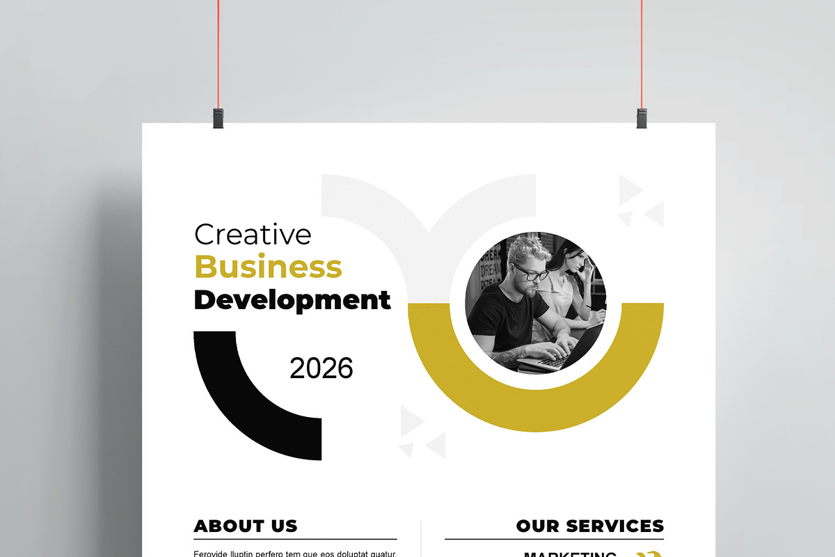 Corporate Flyer, a Flyer Template by MightyDesign (Photo 4 of 8)