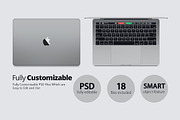 MacBook Pro Mockups, a Mac Mockup by ydlabs (Thumbnail 3 of 7)